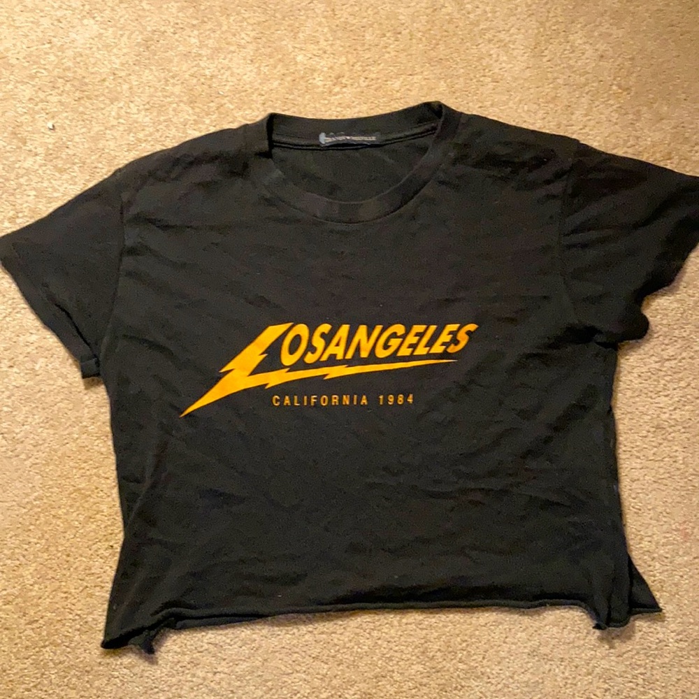 Brandy Melville Los Angeles Crop Top